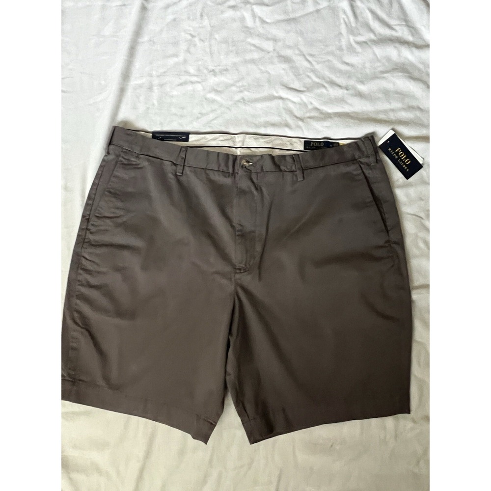 NEW Polo Ralph Lauren Shorts Grey  Stretch Classic Fit Polo Shorts Men's Size 42